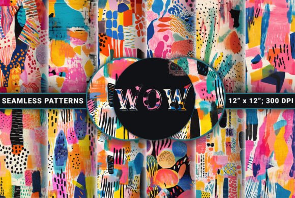 Color Play: Expressive Abstracts for Bold Design