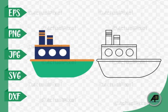 Ship Outline with Color Clipart: A Designer's Guide