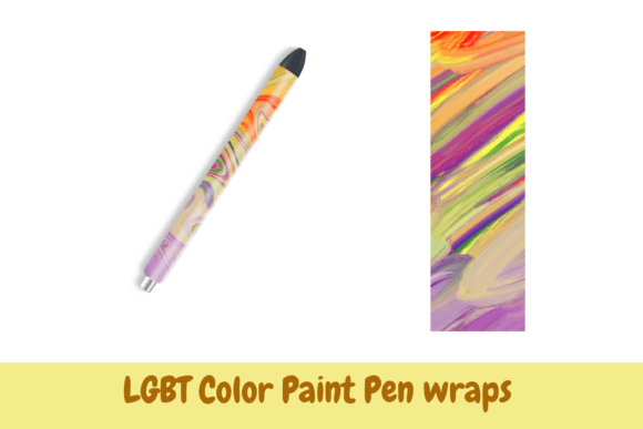 Unlocking the Pride Palette: The LGBT Color Paint Pen Wrap PNG