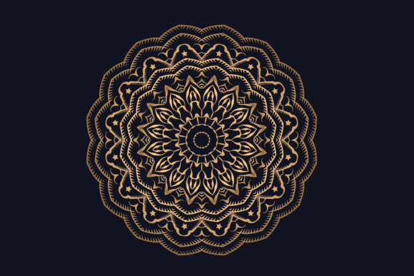Unveiling the Beauty of Golden Mandala Design